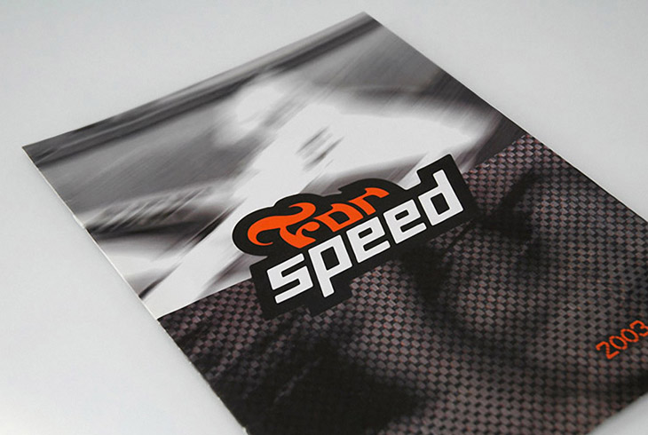 Brochure « For speed » par Zébra design