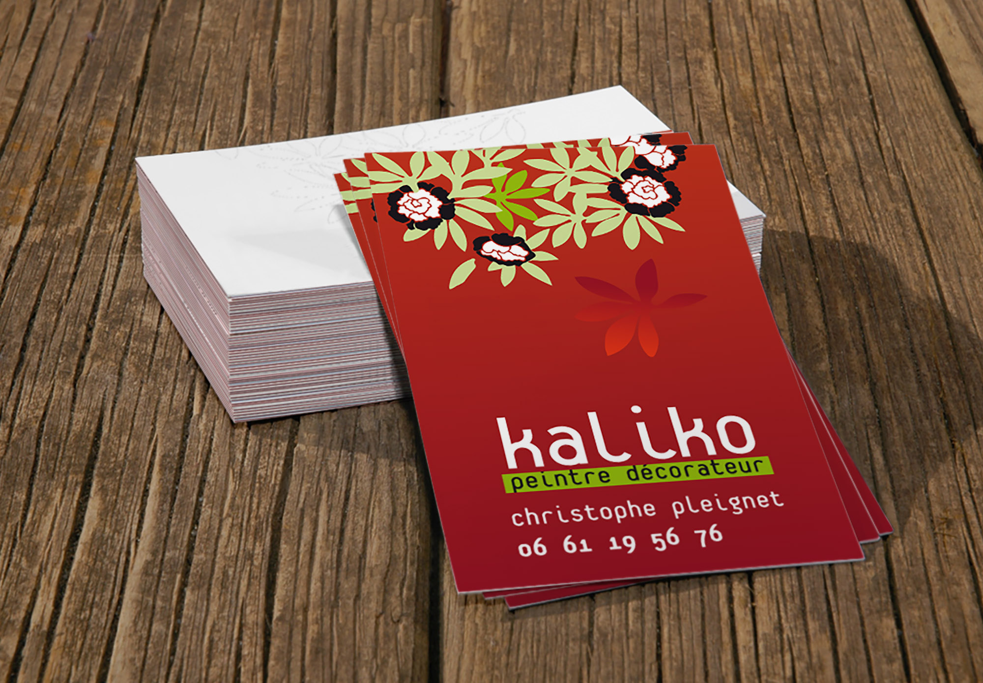 Identité visuelle pour Kaliko by Zébra design