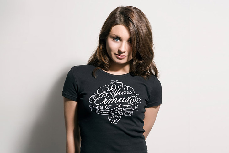 T-shirt Ermax pour ses trente ans by Zébra design