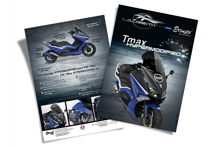 Flyer ERMAX-Design Lazareth by Zébra design