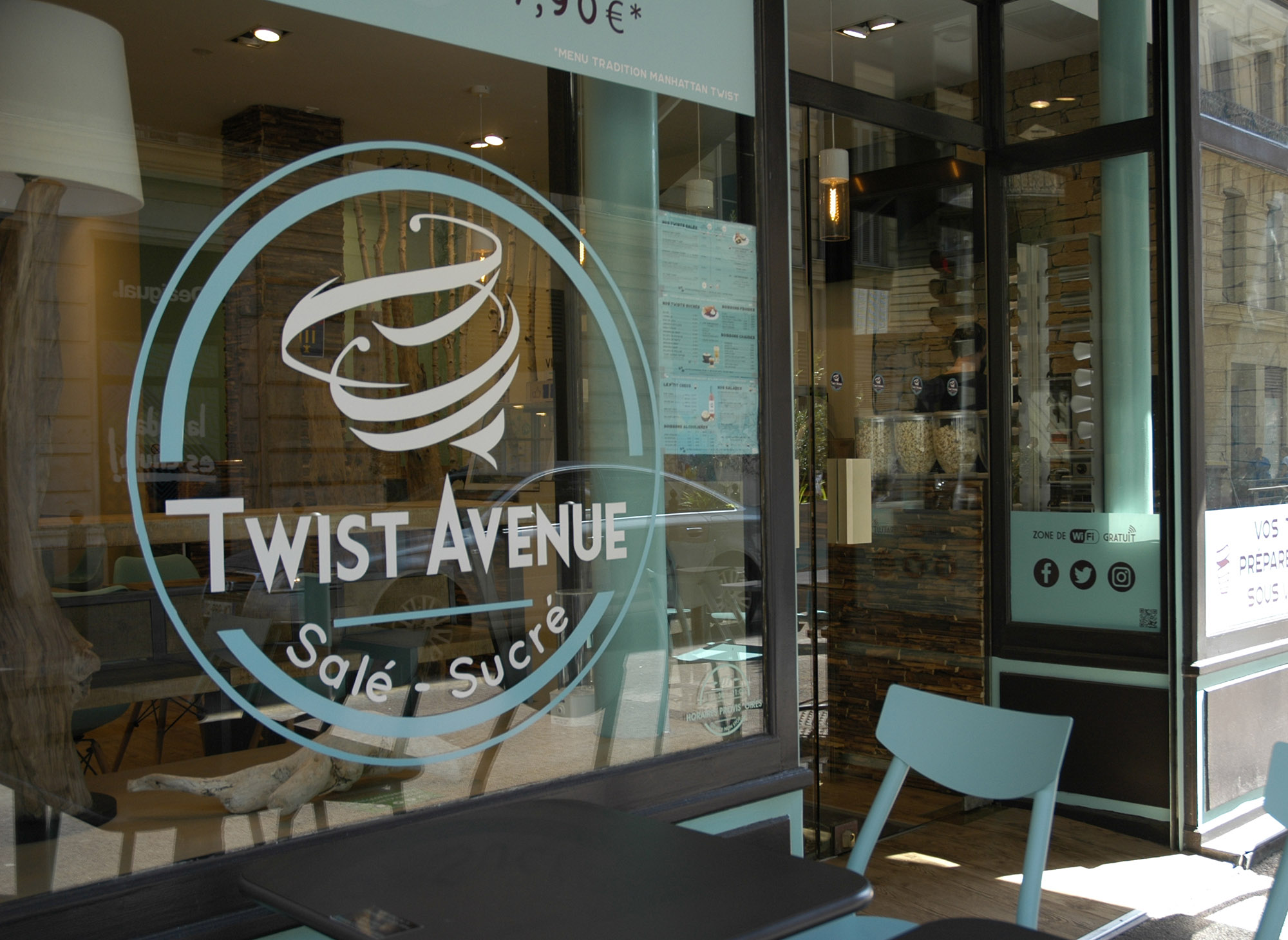 Identité visuelle Twist Avenue