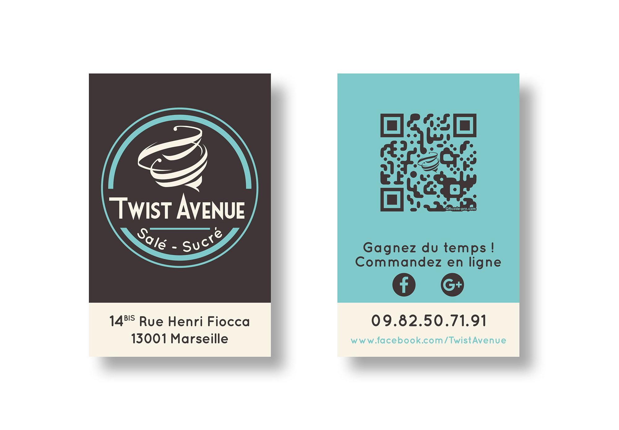 Carte de visite Twist Avenue