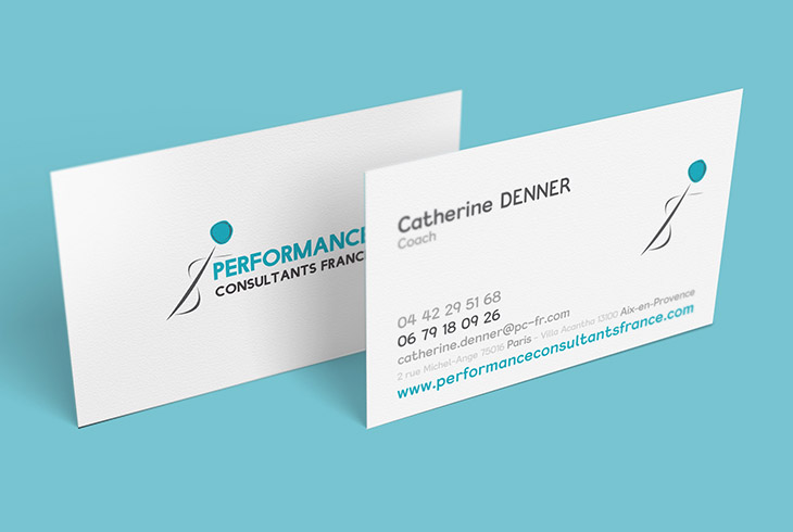 Carte de visite Performance Consultants FRANCE