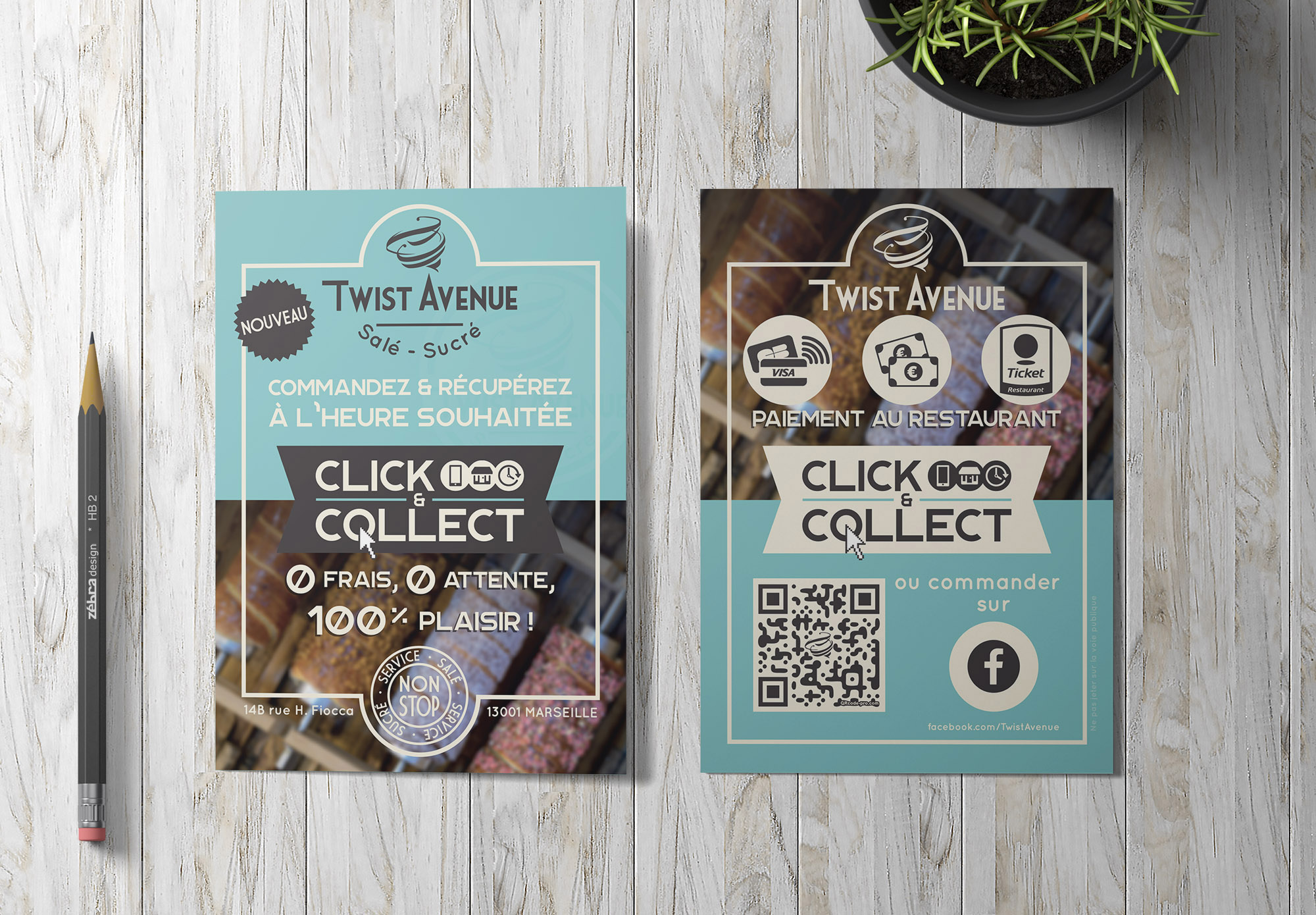 Flyer Twist Avenue "Click & Collect"