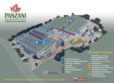 Panzani groupe plan de l'usine de la montre marseille