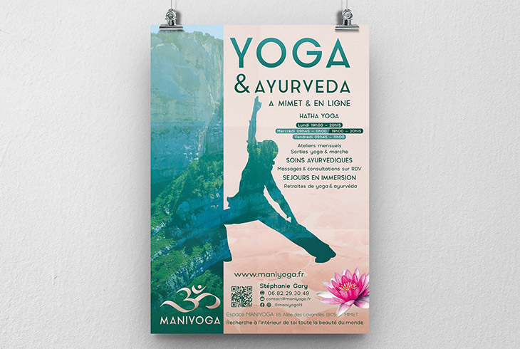 Affiche A3 ManiYoga