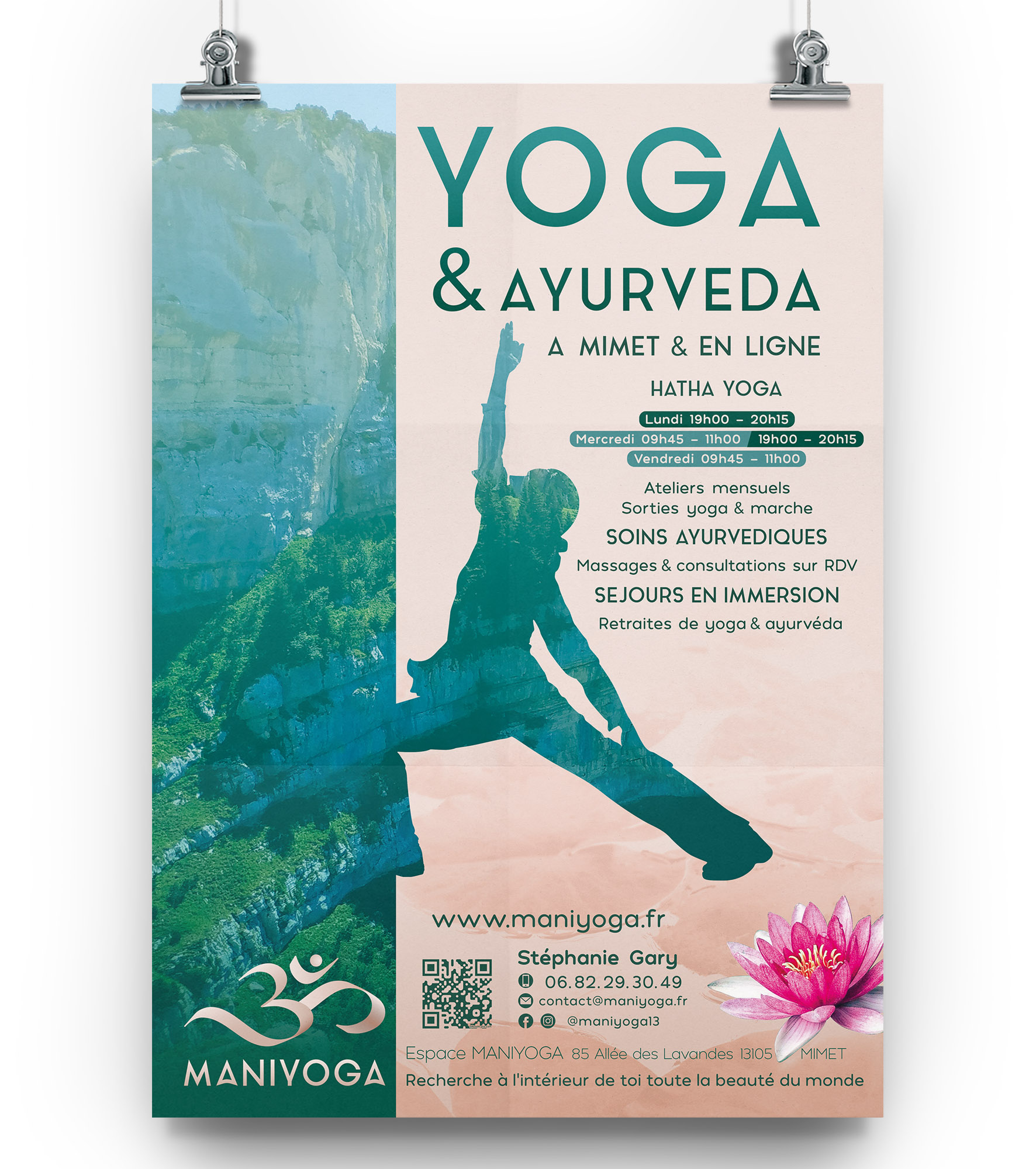 Affiche A3 ManiYoga