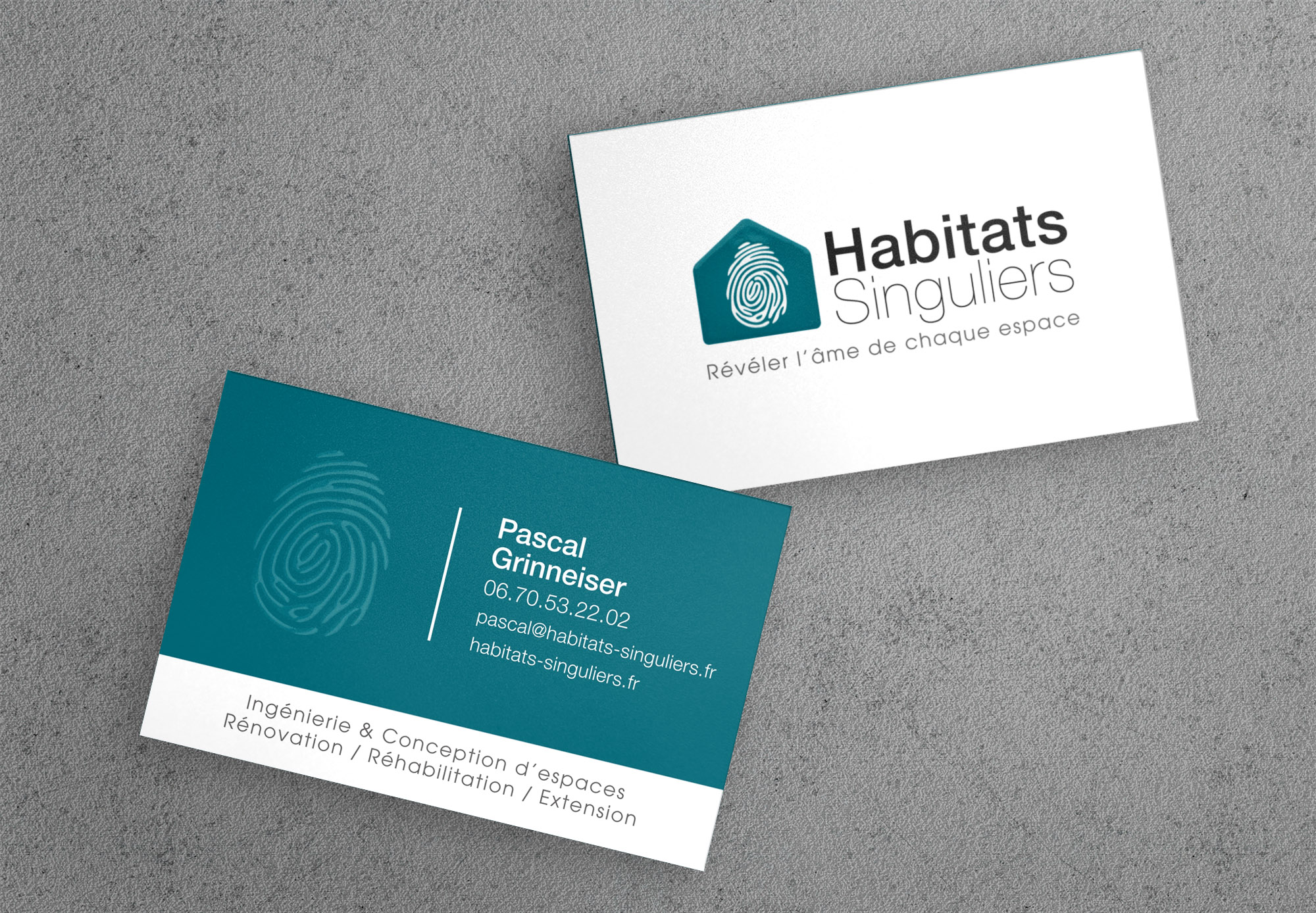 Carte de visite Habitats Singuliers