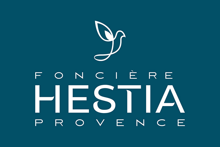 Identité visuelle Foncière Hestia Provence