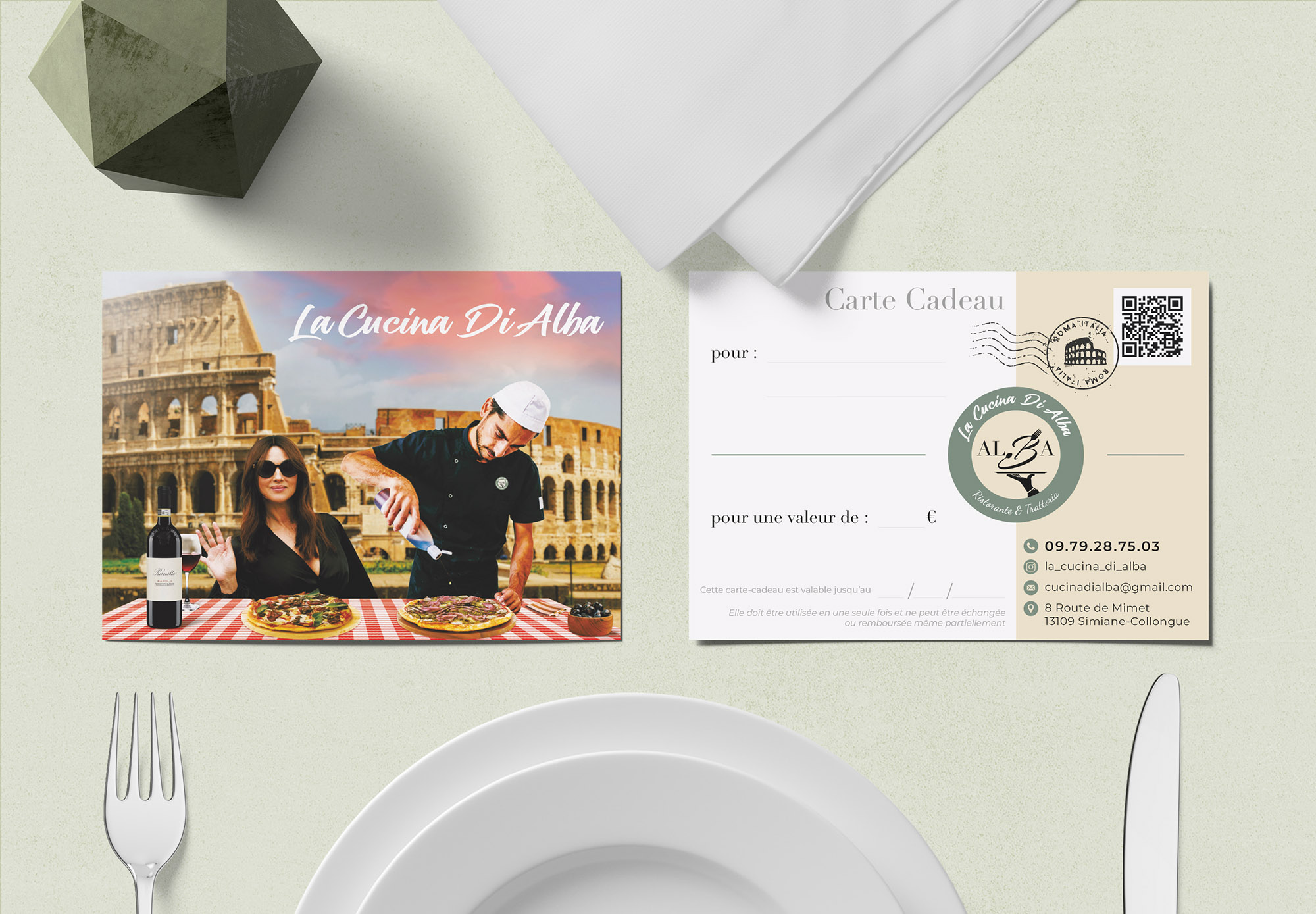 Carte cadeau La cucina di Alba